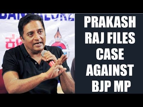 Prakash Raj Lashes Out At BJP Leader !| Indian Film History