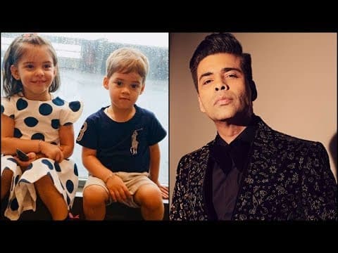 Karan Johar Shares FIRST GLIMPSE Of Twins Yash And Roohi | IFH