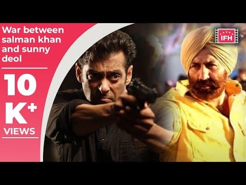 Salman Khan और Sunny Deol में जंग ! | Indian Film History