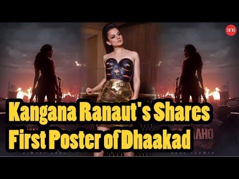 Kangana Ranaut's Shares First Poster Of Dhaakad | Indian Film History