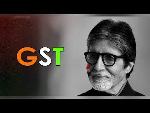 Amitabh Bachchan To Promote GST In India ! | Indian Film History