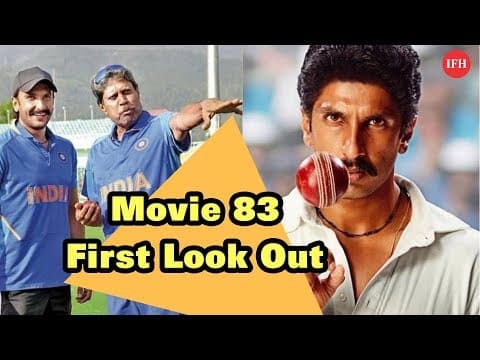Ranveer Singh's New Movie 83's First Look Out | Indian Film History