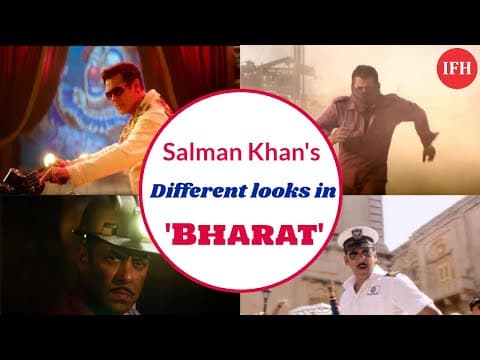 Salman Khan's Different Looks In 'Bharat'