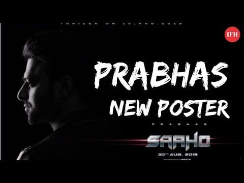 Prabhas Shares Saaho's New Poster On Instagram | Indian Film History