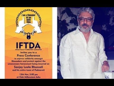 IFTDA Directors Hold Meeting In Support Of Sanjay Leela Bhansali