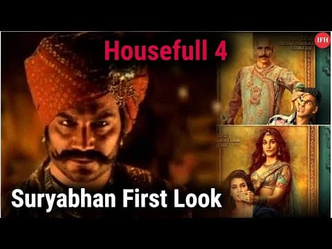 Housefull 4 Akshay Kumar Shares Suryabhan First Look