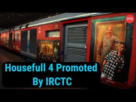 Housefull 4 Promoted By IRCTC Promotion On Wheel Programme
