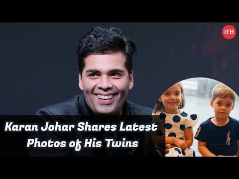 Karan Johar Shares Latest Photos Of His Twins | Indian Film History