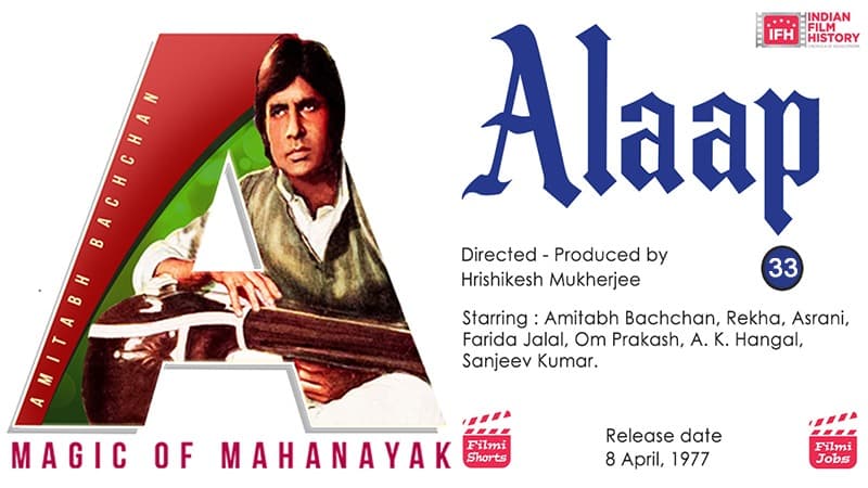 Alaap 1977 - A Heart-Touching Family Drama Starring Amitabh Bachchan And Rekha