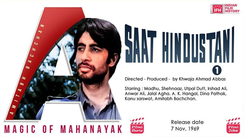 Lesser Known Facts About Amitabh Bachchan's Saat Hindustani
