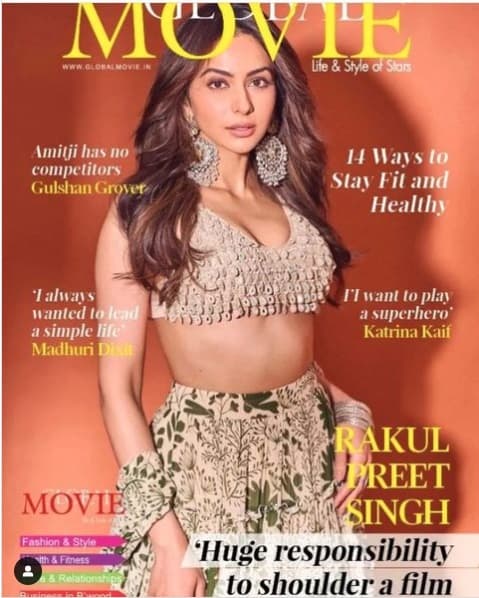 Global Movie Magazine December 2022 - Rakul Preet Singh