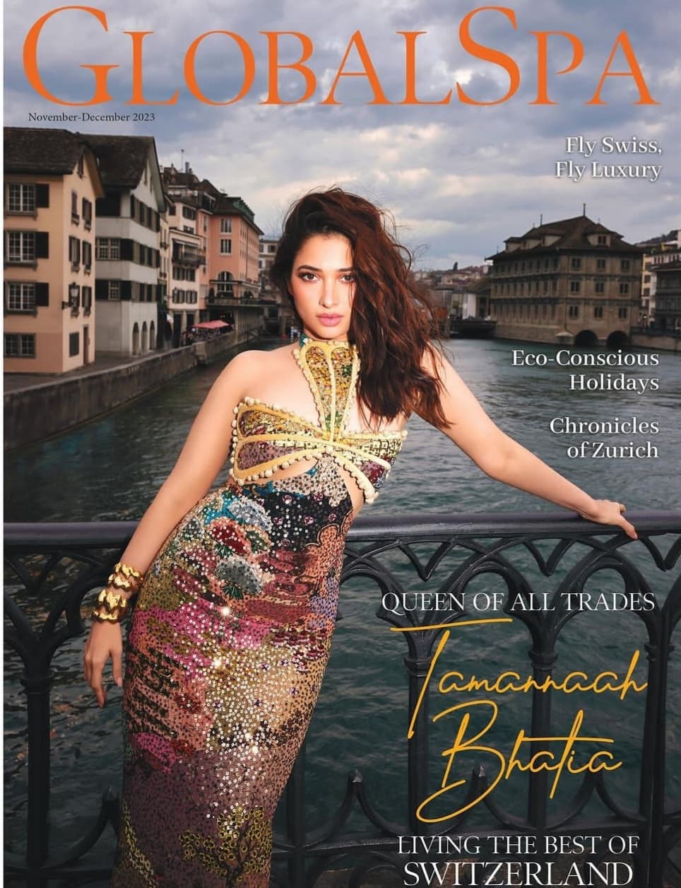 Global Spa Magazine Cover December 2023 — Magazine Covers