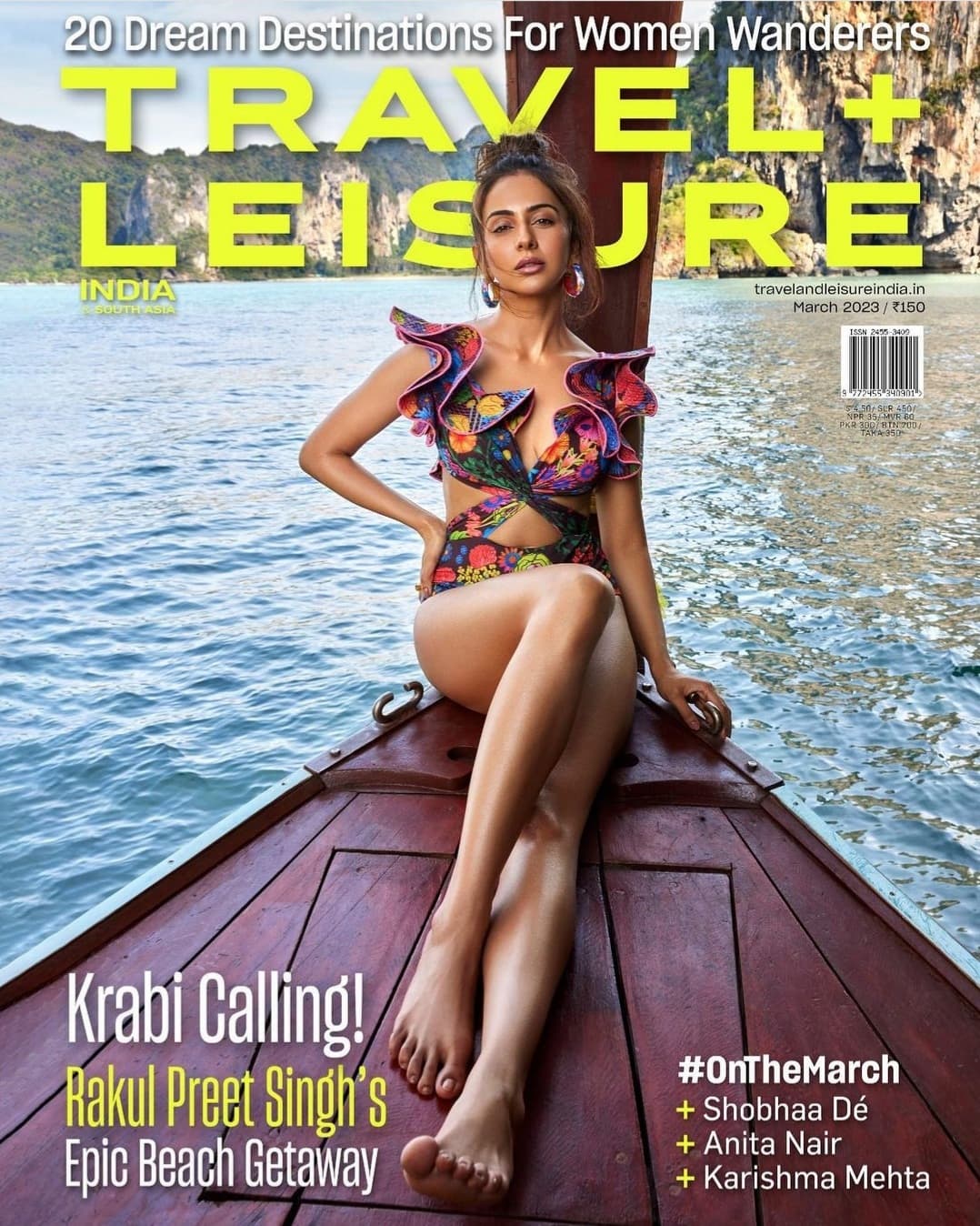 Travel And Leisure India Magazine Cover March 2023