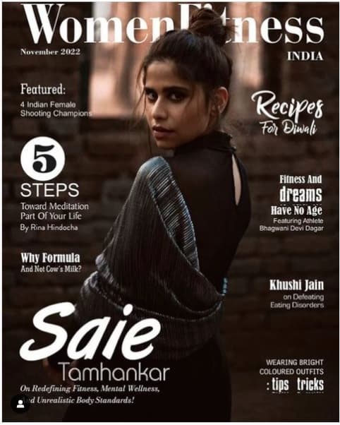 Women Fitness India Magazine Cover November 2022 — Magazine Covers