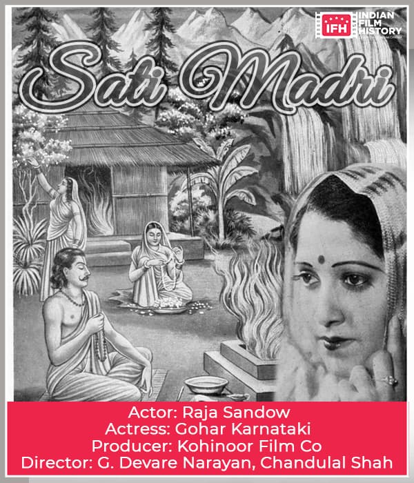 Sati Madri (1927) poster