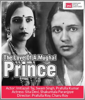 The Love Of A Mughal Prince (1928) poster