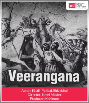 Veerangana (1928) poster