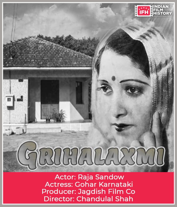Grihalaxmi (1928) poster