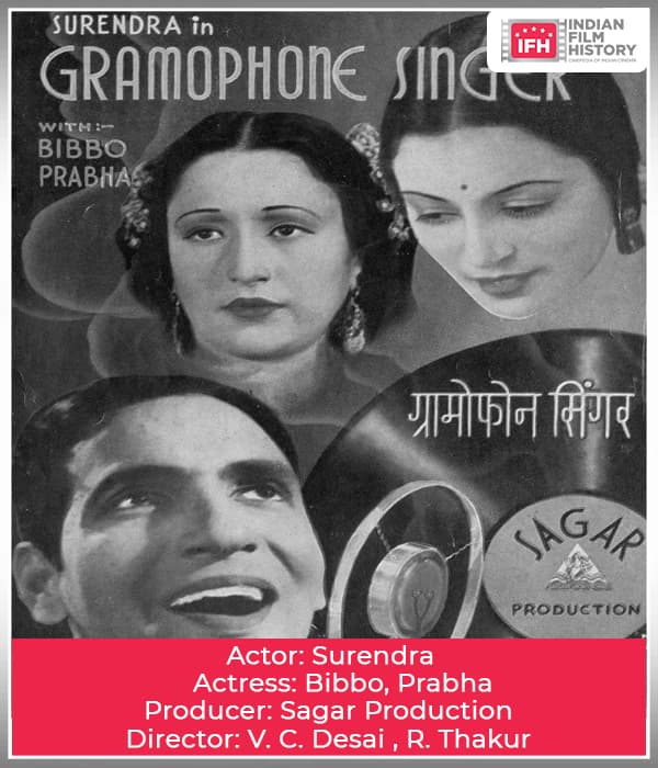 Gramophone Singer (1938) poster
