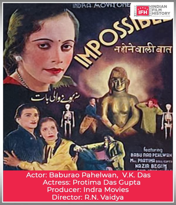 Na Honewali Baat (1938) poster