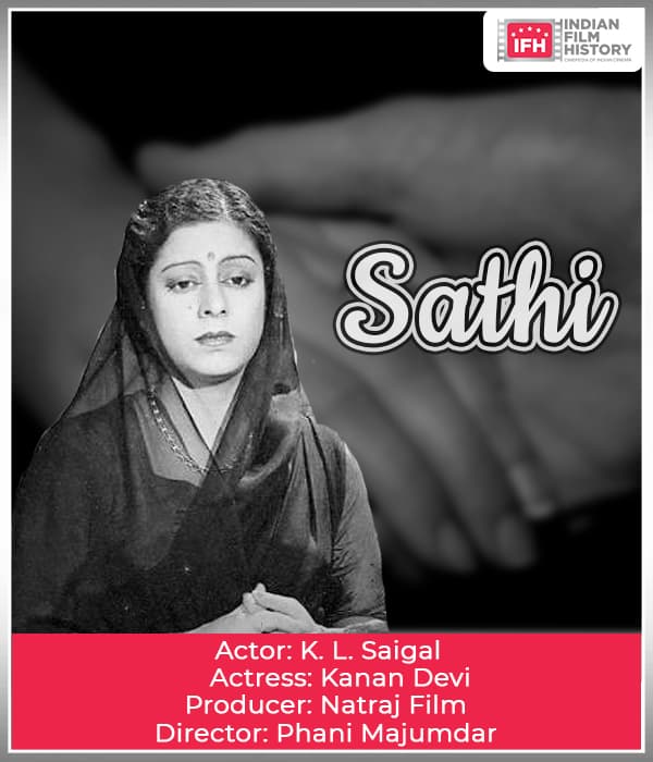 Sathi (1938) poster