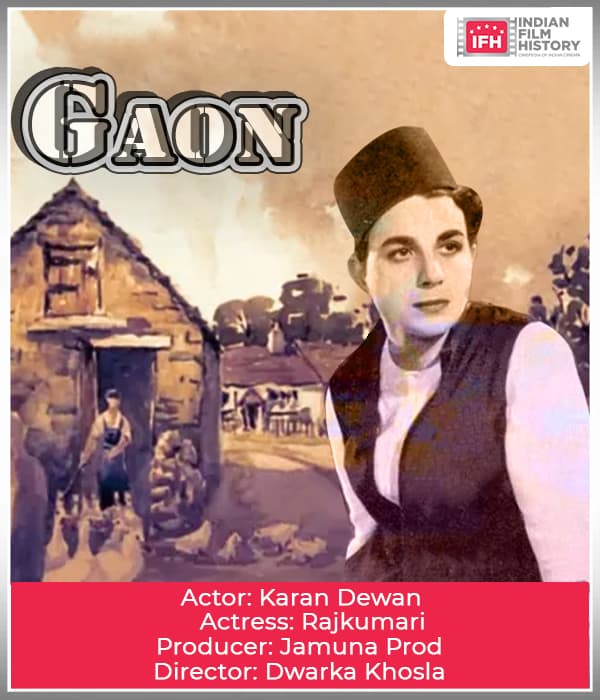 Gaon (1947) poster