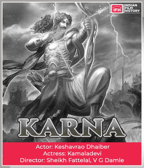 Karna (1928) poster