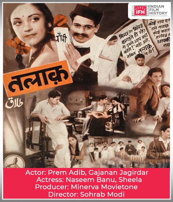 Talaq (1938) poster
