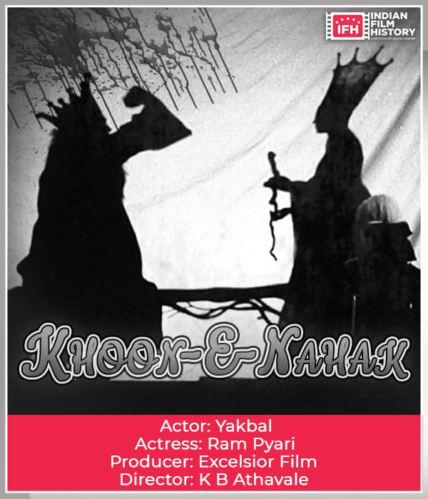 Khoon-E-Nahak (1928) poster