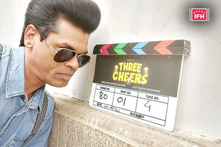 Siddharth Jadhav Kick-Starts Shooting Of His Next 'Three Cheers'.