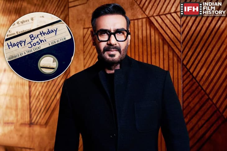 Ajay Devgn Announced Gen AI Film Happy Birthday Joshi To Be Released On His 57th Birthday