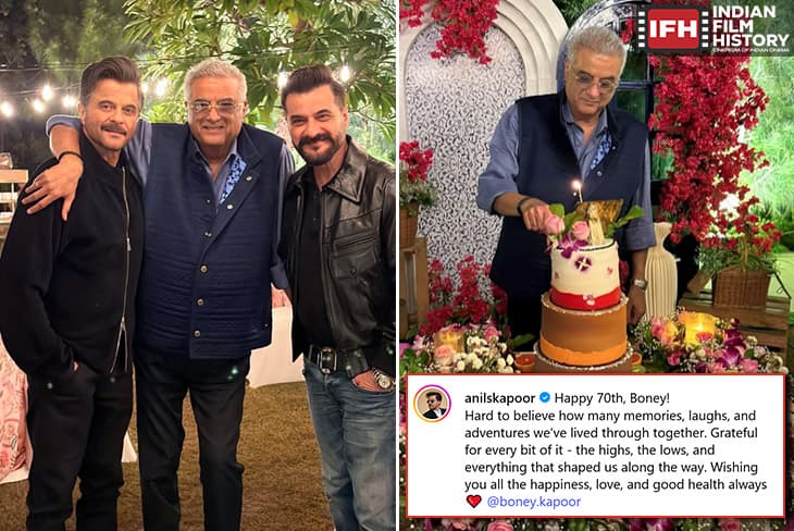 Anil Kapoor Shares Inside Glimpse Of Boney Kapoor’s 70th Birthday Bash