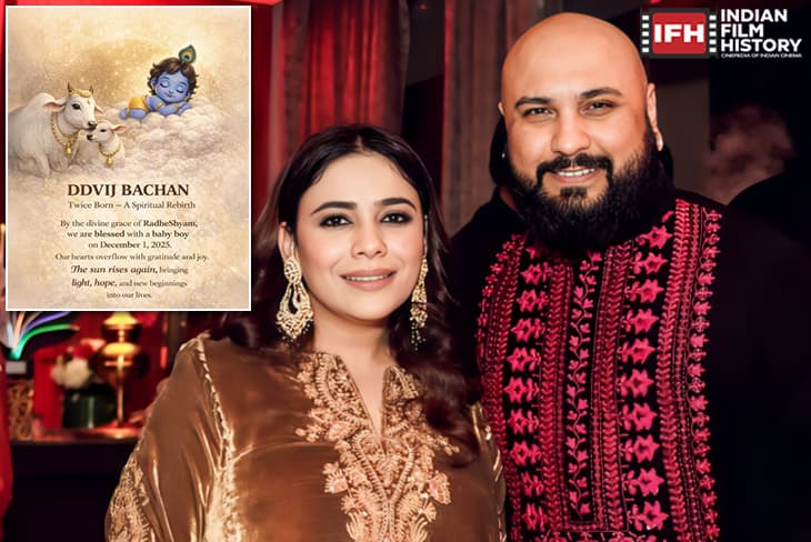 B Praak And Wife Meera Welcome A Baby Boy