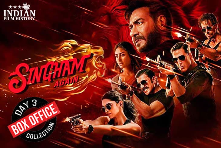 Day 3 Box Office Collection Of Singham Angain Croses 35 Crore