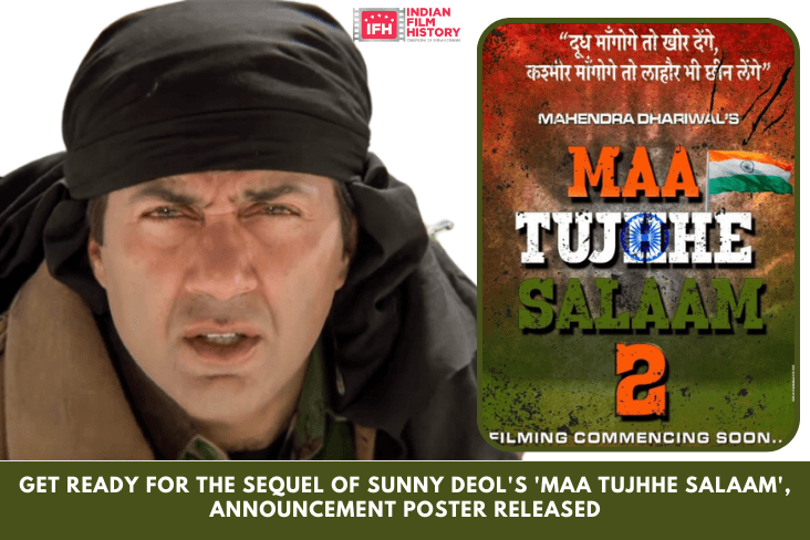 Get Ready For The Sequel Of Sunny Deol's 'Maa Tujhhe Salaam', Announcement Poster Released