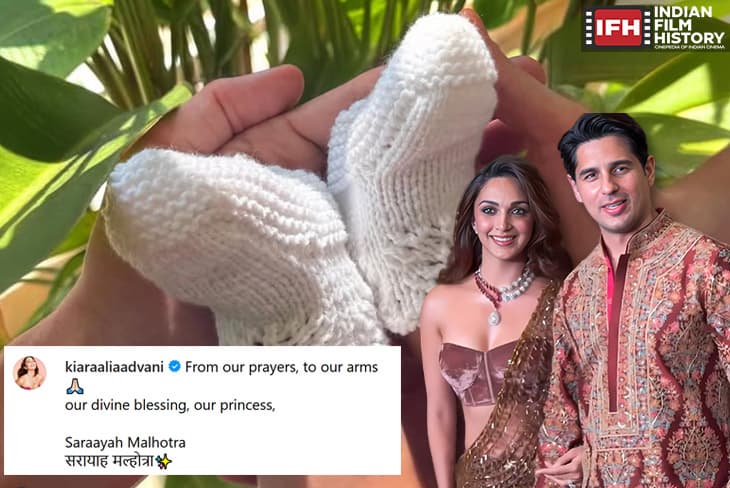 Kiara Advani And Sidharth Malhotra Reveal First Photo And Name Of Their Daughter