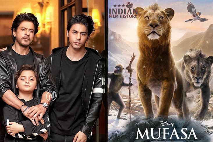 King Khan SRK All Set To Roar In Mufasa With Sons Aryan And Abrahim