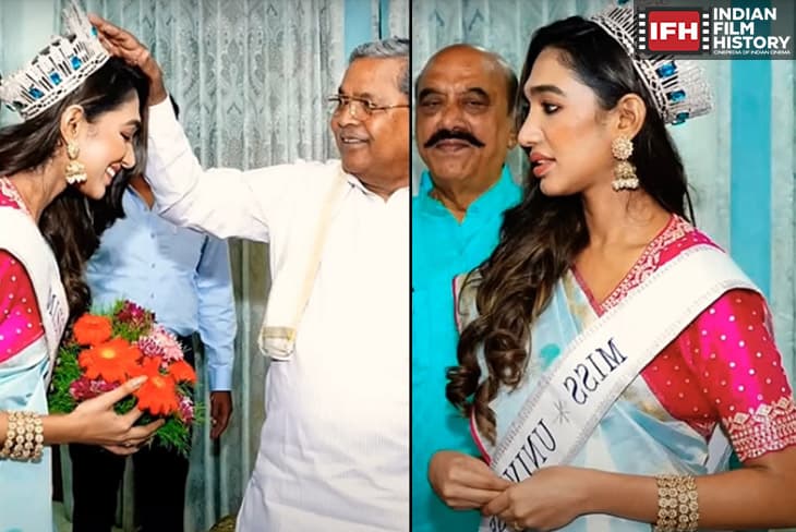 Miss Universe Karnataka 2025 Winner Meets CM Siddaramaiah Ahead Of National Pageant