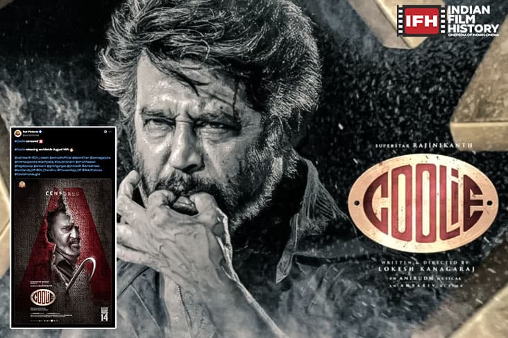 Rajinikanth’s Coolie Gets ‘A’ Certificate Ahead Of Epic Clash With War 2