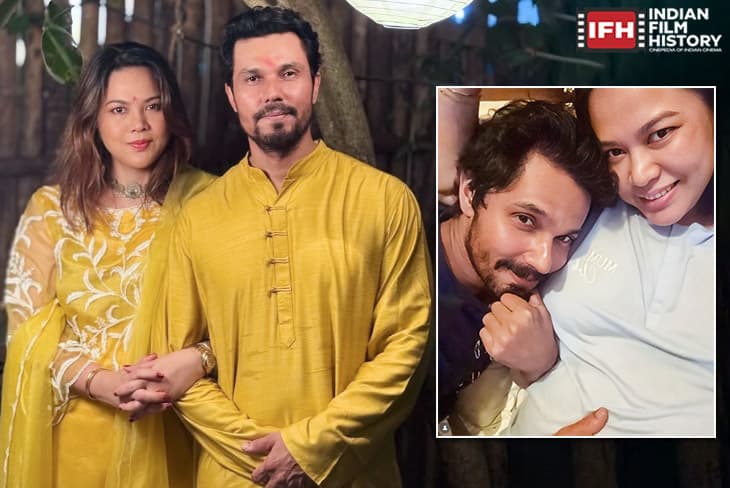Randeep Hooda, Lin Laishram Share Rare Baby Bump Moment