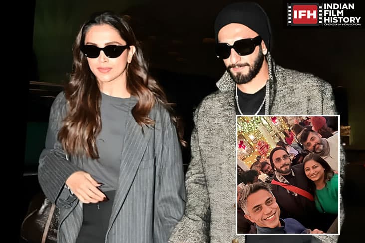 Ranveer Singh And Deepika Padukone Twinned In Black And Off To Spend The Holidays Together In New York City.