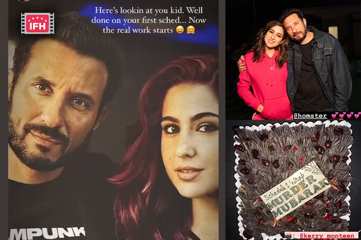 Sara Ali Khan Has Wrapped Up Shooting For The First Schedule Of Her Next Film 'Murder Mubarak'.