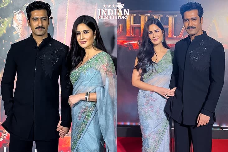 Vicky Kaushal, Katrina Kaif Attend ‘Chhaava’ Screening In Mumbai