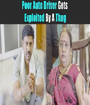 Poor Auto Driver Gets Exploited By A Thug