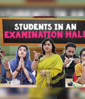 Students During Examinations