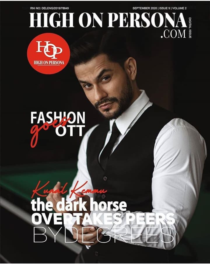 HIGH ON PERSONA Magazine Cover September 2020 — Magazine Covers
