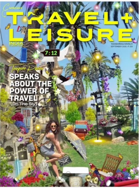 Travel and leisure india Magazine Cover Sept 2020 — Magazine Covers