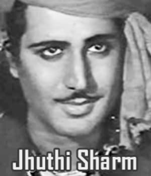 Jhuthi Sharm (1940) poster