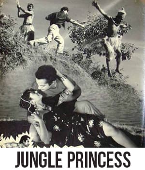 Jungle Princess (1958) poster