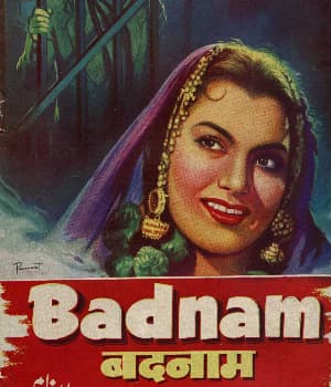 Badnam (1952) movie poster